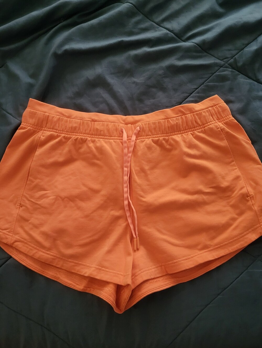 lululemon athletica Inner Glow Shorts~Sunny Coral~Size 14.